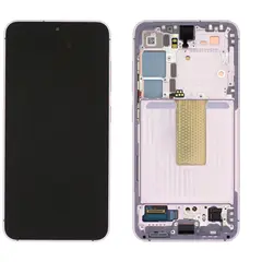 MR1_106885 Дисплей samsung galaxy s23 sm-s911 (prc), сервісний оригінал з frame lavander SAMSUNG
