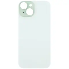 MR1_106898 Задня кришка (скло) для iphone 15 plus зелений (з рамкою) PRC