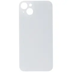 MR1_106912 Задня кришка (скло) для iphone 14 plus starlight білий (з рамкою) PRC