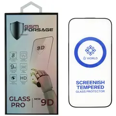 MR1_107237 Захисне скло premium tempered glass для iphone 16 pro чорний PRC