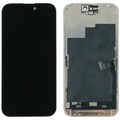 MR1_107384 Дисплей для iphone 15 pro чорний PRC