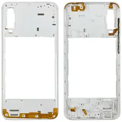 MR1_107390 Середня частина корпусу для samsung galaxy a30s sm-a307 білий PRC
