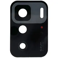 MR1_107912 Скло камери для redmi note 10 pro 5g china, poco x3 gt чорний PRC