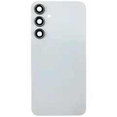 MR1_108091 Задня частина корпусу для samsung galaxy a55 sm-a556 ice синій (білий), (з склом камери) PRC