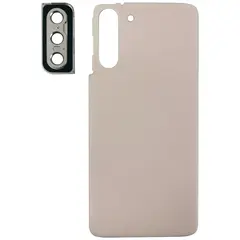 MR1_108093 Задня частина корпусу для samsung galaxy s21 sm-g991 рожевий (з склом камери) PRC