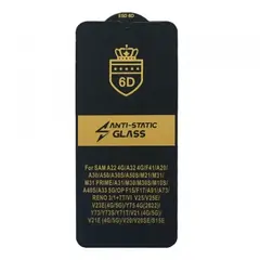 MR4_5967 Захисне скло 6d anti-static для redmi note 8t, чорний (тех. пак) PRC
