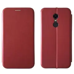 ЧОХОЛ-КНИЖКА LEVEL ДЛЯ REDMI 5 PLUS MARSALA