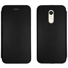 ЧОХОЛ-КНИЖКА LEVEL ДЛЯ REDMI 5, ЧОРНИЙ
