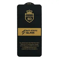ЗАХИСНЕ СКЛО 6D ANTI-STATIC ДЛЯ REDMI 8, 8A, ЧОРНИЙ (ТЕХ. ПАК)