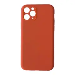 ЧОХОЛ SILICONE CASE FULL CAMERA COPY ДЛЯ IPHONE 11 PRO (66) KUMQUAT