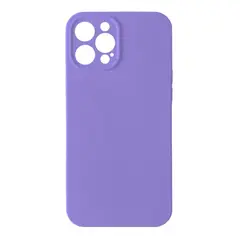 ЧОХОЛ SILICONE CASE FULL CAMERA COPY ДЛЯ IPHONE 12 PRO (41) LILAC