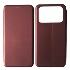 ЧОХОЛ-КНИЖКА LEVEL ДЛЯ XIAOMI POCO M5 MARSALA