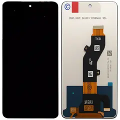 MR1_108328 Дисплей телефона для infinix hot 50 4g (x6882), tecno spark 30 у зборі чорний PRC