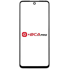MR1_108338 Скло дисплея для переклеювання oca pro tecno pova 2 чорний, oca OCA PRO