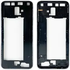 MR1_108894 Середня частина корпусу для samsung j610 galaxy j6 plus чорний PRC