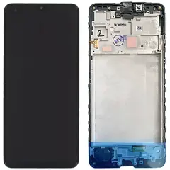 MR1_108919 Дисплей телефона для samsung galaxy a16 4g sm-a165, сервісний з frame чорний SAMSUNG