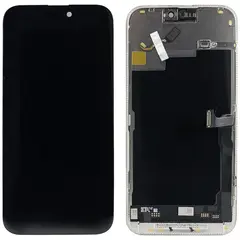MR1_108935 Дисплей iphone 15 pro max чорний oled soft (repart prime 120hz) REPART