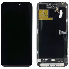 MR1_108936 Дисплей iphone 14 pro max чорний oled soft (repart prime 120hz) REPART