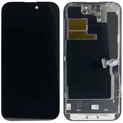MR1_108937 Дисплей iphone 14 pro чорний oled soft (repart prime 120hz) REPART