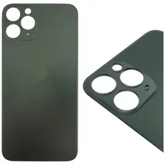 MR1_109275 Задня кришка iphone 11 pro зелений (великий виріз під камеру) - high copy PRC