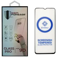 MR1_109336 Захисне скло premium tempered glass для vivo y31 2020, vivo y51 2020, vivo y53s (6.58) чорний PRC