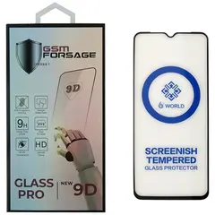 MR1_109337 Захисне скло premium tempered glass для vivo y33s (v2109), vivo y55s 5g (v2164a), (6.58) чорний PRC