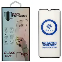 MR1_109343 Захисне скло premium tempered glass для oppo a91, f15, find x2 lite, reno 3 чорний PRC