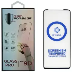 MR1_109450 Захисне скло premium tempered glass для tecno spark 6, tecno pova, tecno camon 16 se (6.8) чорний PRC