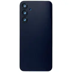 MR1_109631 Задня частина корпусу для samsung galaxy a25 5g sm-a256 синій-чорний (з склом камери) PRC