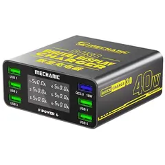 MR1_109729 Зарядний пристрій mechanic f-power 6 (5 usb, 1 usb qc3.0) 40w MECHANIC