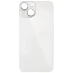 MR1_109793 Задня кришка (скло) для iphone 13 mini starlight (великий виріз під камеру) PRC