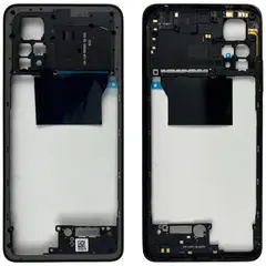 MR1_109866 Середня частина корпусу для redmi note 11 pro, note 11e pro, poco x4 pro 5g чорний PRC