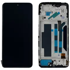 MR1_110082 Дисплей для redmi note 11 pro, poco x4 pro 5g у зборі oled з frame чорний PRC