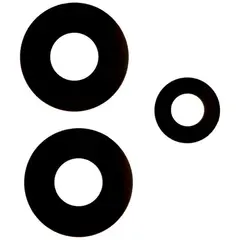 MR1_110536 Скло камери для xiaomi poco x5 чорний PRC