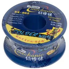 MR1_110759 Припій mechanic sx862 з каніфольним сердечником (0.5 mm, 60g) MECHANIC