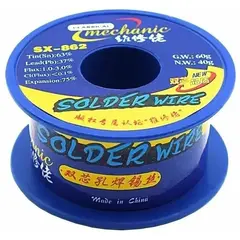 MR1_110835 Припій mechanic sx862 з каніфольним сердечником (0.3 mm, 60g) MECHANIC