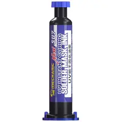 MR1_110964 Паяльна маска mechanic su7 з уф-затвердінням (синя, 10ml) MECHANIC