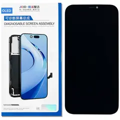 MR1_111065 Дисплей телефона для iphone 12 pro max чорний oled jcid (без помилки) JCID
