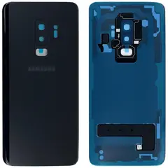 MR1_111149 Задня частина корпусу для samsung galaxy s9 plus sm-g965 midnight чорний (з склом камери) (prc) SAMSUNG