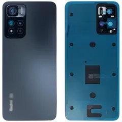 MR1_111154 Задня частина корпусу для redmi note 11 pro plus 5g чорний (з склом камери) (prc) XIAOMI