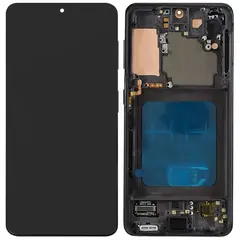 MR1_111202 Дисплей для samsung galaxy s21fe sm-g990b oled з frame чорний PRC