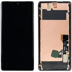 MR1_111552 Дисплей google pixel 6 pro у зборі з frame чорний original (ref) GOOGLE