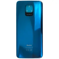 MR1_111582 Задня частина корпусу для redmi note 9s, note 9 pro aurora синій (з склом камери) (prc) XIAOMI