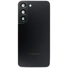 MR1_111624 Задня частина корпусу для samsung galaxy s22 5g sm-s901 чорний (з склом камери) (prc) SAMSUNG