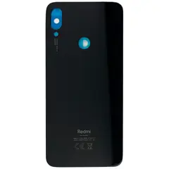 MR1_111664 Задня частина корпусу для redmi note 7, redmi note 7 pro чорний (з склом камери) (prc) XIAOMI