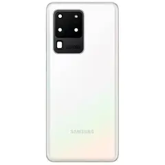MR1_111676 Задня частина корпусу для samsung galaxy s20 ultra sm-g988 білий (з склом камери) (prc) SAMSUNG