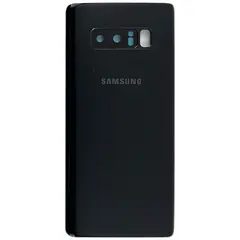 MR1_111679 Задня частина корпусу для samsung galaxy note 8 sm-n950 midnight чорний (з склом камери) (prc) SAMSUNG