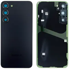 MR1_111987 Задня частина корпусу для samsung galaxy s23 plus sm-s916 чорний (з склом камери) (prc) SAMSUNG