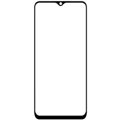 MR1_112428 Скло дисплея для переклеювання zte nubia neo 5g чорний, oca PRC