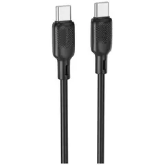 MR1_112553 Кабель type-c-type-c borofone bx113 чорний BOROFONE